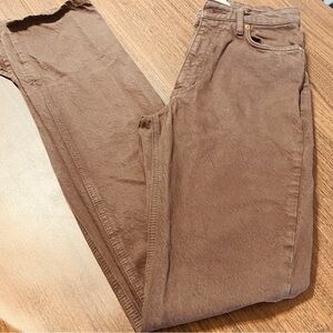 Zara Women's Brown Boot Cut Jeans